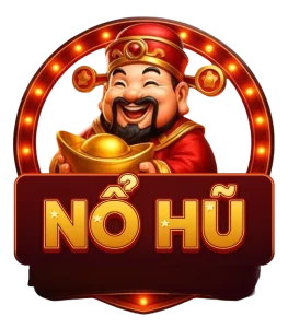 Cổng game nổ hũ Jun88 với hình Thần Tài và chữ Nổ Hũ